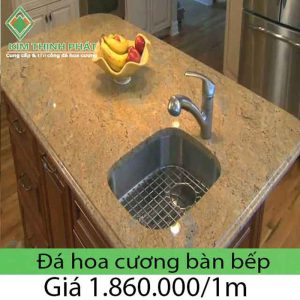 Bếp đá hoa cương