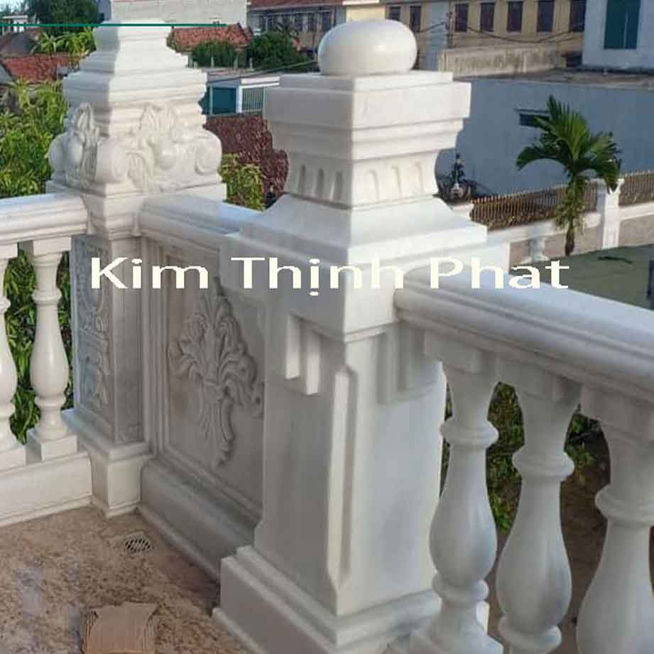 lan can đá hoa cương non nước