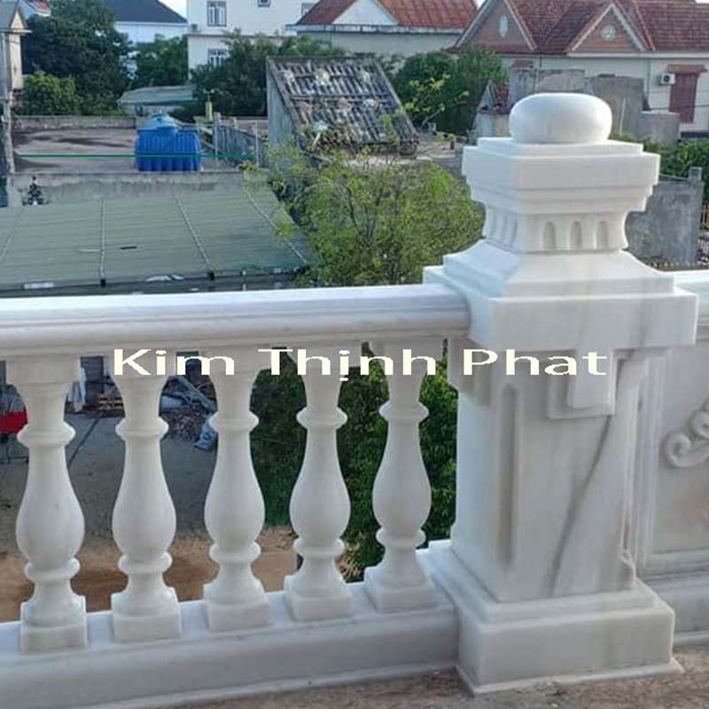lan can đá hoa cương non nước