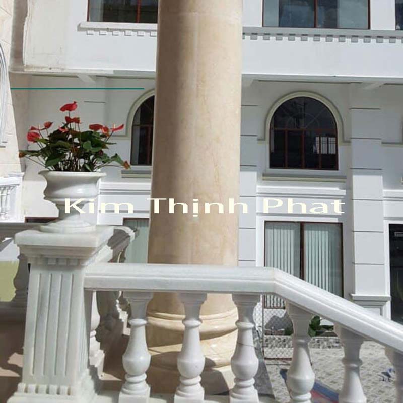 lan can đá hoa cương non nước
