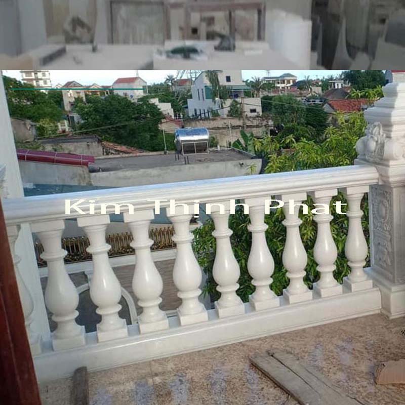 lan can đá hoa cương non nước