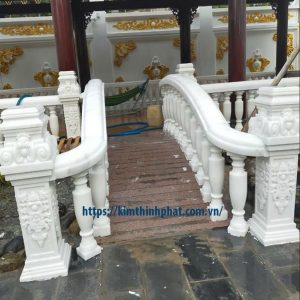 lan can đá hoa cương non nước