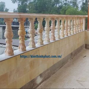 lan can đá hoa cương non nước