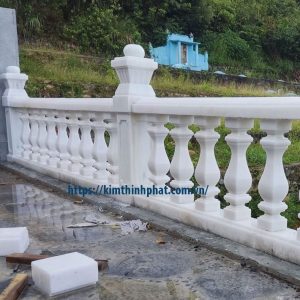 lan can đá hoa cương non nước