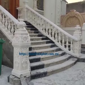lan can đá hoa cương non nước