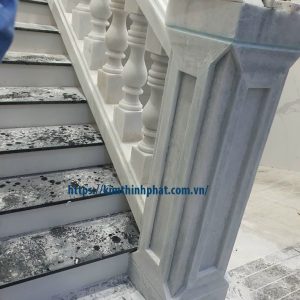 lan can đá hoa cương non nước