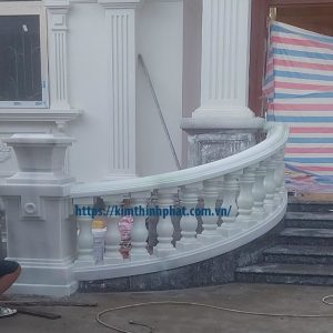 lan can đá hoa cương non nước