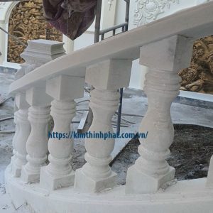 lan can đá hoa cương non nước