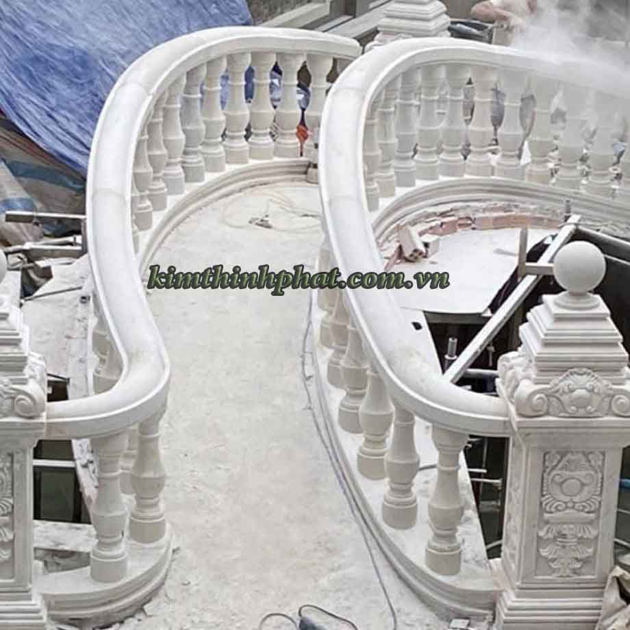 lan can đá hoa cương non nước