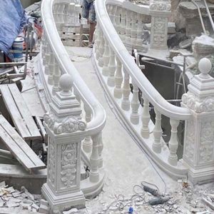 lan can đá hoa cương non nước