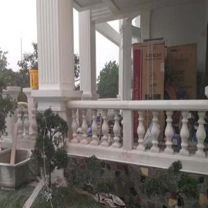 lan can đá hoa cương non nước