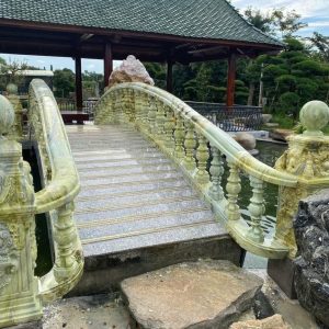 lan can đá hoa cương non nước