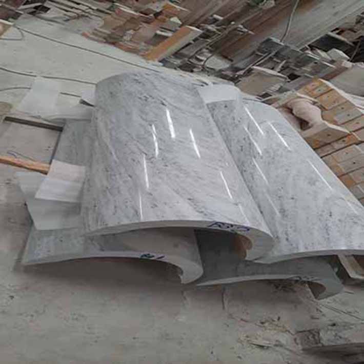 đá hoa cương cột tròn