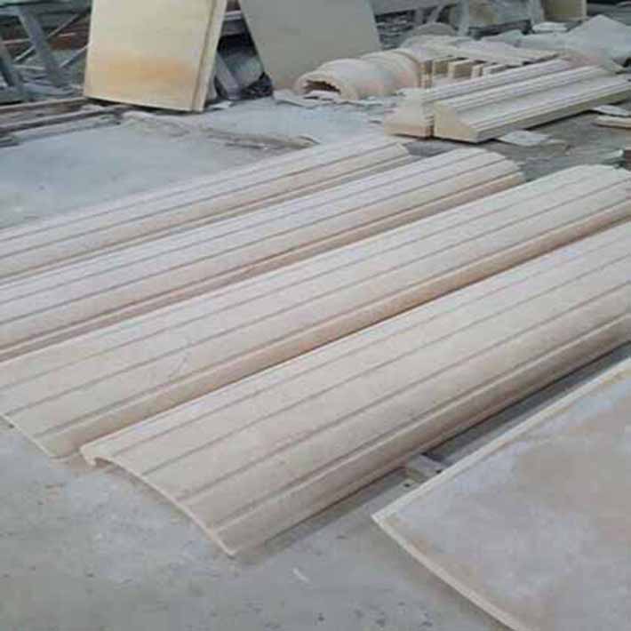 đá hoa cương cột tròn