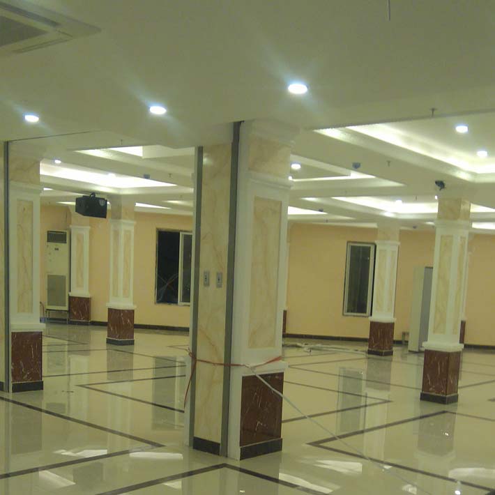 đá hoa cương cột tròn