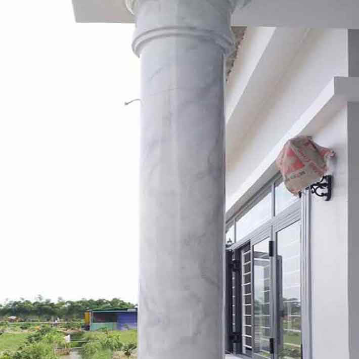 đá hoa cương cột tròn