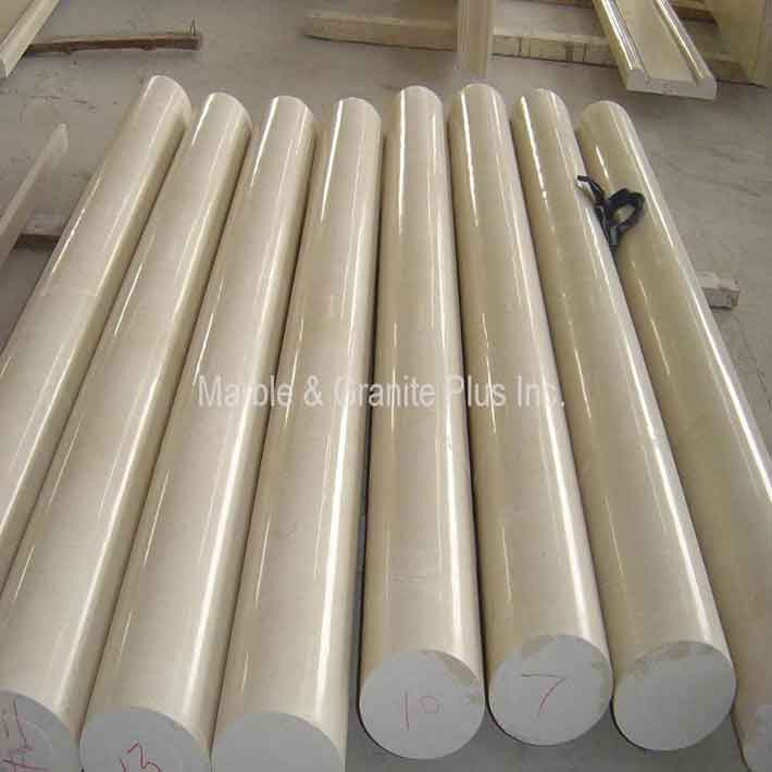 đá hoa cương cột tròn