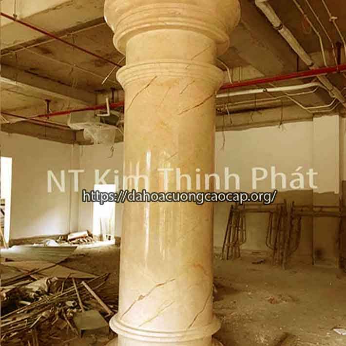 đá hoa cương cột tròn