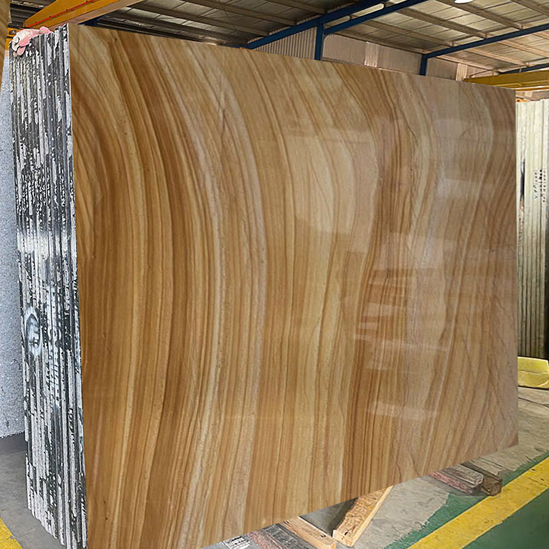 Thi Công Đá Hoa Cương Vàng Tự Nhiên Cao Cấp Dự Án