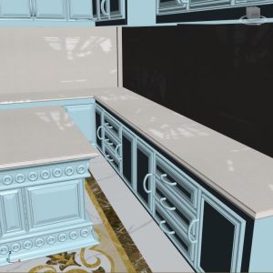 Đá hoa cương bếp giá rẻ