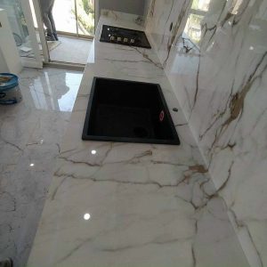 Đá Hoa Cương Bếp Trắng