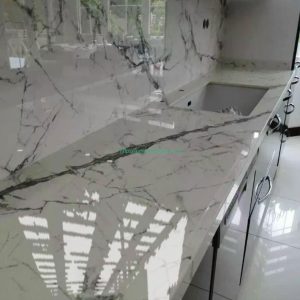 Đá Hoa Cương Trắng Bếp