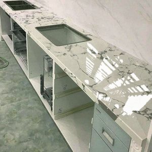Đá Hoa Cương Trắng Bếp